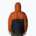 Columbia Powder Lite Anorak pánska páperová bunda oranžová a čierna 8
