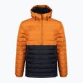 Columbia Powder Lite Anorak pánska páperová bunda oranžová a čierna