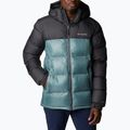 Columbia Pike Lake Pánska páperová bunda s kapucňou black-grey 1738032