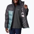 Columbia Pike Lake Pánska páperová bunda s kapucňou black-grey 1738032 4