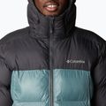 Columbia Pike Lake Pánska páperová bunda s kapucňou black-grey 1738032 5