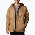 Columbia pánska páperová bunda Penns Creek II Parka hnedá 1864244