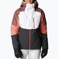 Dámska lyžiarska bunda Columbia Snow Slab Blackdot black and red 2007551