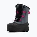 Columbia Bugaboot Celsius Detské snehové topánky graphite/wild fuchsia 15