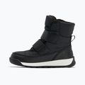 Sorel Whitney II Strap WP juniorské snehové topánky black/sea salt 8