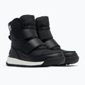 Sorel Whitney II Strap WP juniorské snehové topánky black/sea salt 9