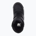 Sorel Whitney II Strap WP juniorské snehové topánky black/sea salt 11