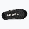 Sorel Whitney II Strap WP juniorské snehové topánky black/sea salt 5