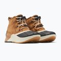 Sorel Ona Classic Suede camel brown/sea salt junior snow boots 9