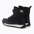Detské trekové topánky Sorel Whitney II Short Lace Wp black/black 3