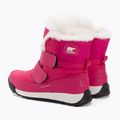 Detské trekové topánky Sorel Whitney II Strap Wp cactus pink/black 3