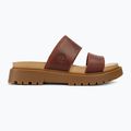 Timberland Clairemont Way dámske žabky dark red full grain 2