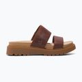 Timberland Clairemont Way dámske žabky dark red full grain 9