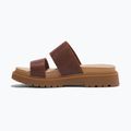 Timberland Clairemont Way dámske žabky dark red full grain 10