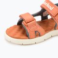 Detské sandále Timberland Perkins Row 2 Strap svetlo oranžové 7