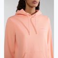 Mikina Napapijri B-Iaato H pink salmon damsack 4