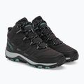 Dámske turistické topánky Merrell West Rim Sport Mid GTX black 4