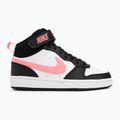 Detské topánky Nike Court Borough Mid 2 black/sunset pulse/white 2