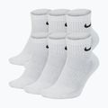 Ponožky Nike Everyday Cushioned 6 párov white/black