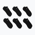 Ponožky Nike Everyday Cushioned No-Show 6 párov black/white 4