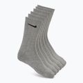Ponožky Nike Everyday Cushioned 6 párov carbon heather/black