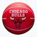 Lopta Super Mini Wilson NBA Dribbler Chicago Bulls red