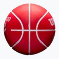 Lopta Super Mini Wilson NBA Dribbler Chicago Bulls red 3