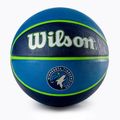 Wilson NBA Team Tribute Minnesota Timberwolves basketbal modrý WTB1300XBMIN veľkosť 7