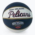 Wilson NBA Team Retro Mini New Orleans Pelicans basketball navy blue WTB3200XBBNO veľkosť 3