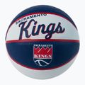 Wilson NBA Team Retro Mini Sacramento Kings basketball navy blue WTB3200XBSAC veľkosť 3