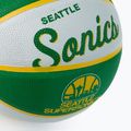 Wilson NBA Team Retro Mini Seattle SuperSonics basketball green WTB3200XBSEA veľkosť 3 3