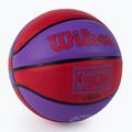 Wilson NBA Team Retro Mini Toronto Raptors basketbal červená WTB3200XBTOR veľkosť 3 2