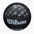 Basketbalová lopta Wilson NBA All Team black veľkosť 6 3