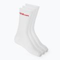 Ponožky Wilson Crew Logo 3 páry bright white