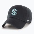 47 Značka NHL Seattle Kraken CLEAN UP baseballová čiapka čierna