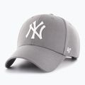 47 Značka MLB New York Yankees MVP SNAPBACK baseballová čiapka B-MVPSP17WBP sivá