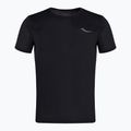 Pánske bežecké tričko Saucony Stopwatch black SAM800278-BK