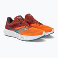 Saucony Ride 16 pánska bežecká obuv orange-red S20830-25 4