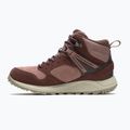 Dámske turistické topánky Merrell Wildwood Mid Ltr Wp marron/burlwood 8