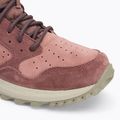 Dámske turistické topánky Merrell Wildwood Mid Ltr Wp marron/burlwood 7