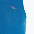 Pánske bežecké tielko Saucony Stopwatch Singlet cobalt heather 3
