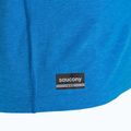 Pánske bežecké tričko Saucony Stopwatch cobalt heather 3