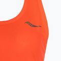 Dámske bežecké tielko Saucony Stopwatch Singlet vizi red 3