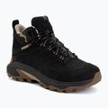 Dámske turistické topánky Merrell Maob Speed 2 Leather Mid Black