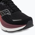 Pánske bežecké topánky Saucony Hurricane 25 black/crimson 7