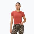 Dámske tričko na jogu Sweaty Betty Athlete Crop Seamless Workout terrazzo red