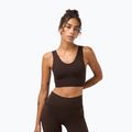 Fitness podprsenka Sweaty Betty Stamina Seamless Scoop espresso brown