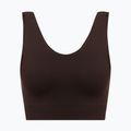 Fitness podprsenka Sweaty Betty Stamina Seamless Scoop espresso brown 5
