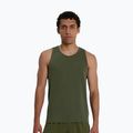 Pánske bežecké tričko Saucony Stopwatch Singlet fatigue heather