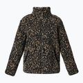 Dámska mikina Sweaty Betty Plush Contrast Zip Up Fleece brown ink leopard print 7
